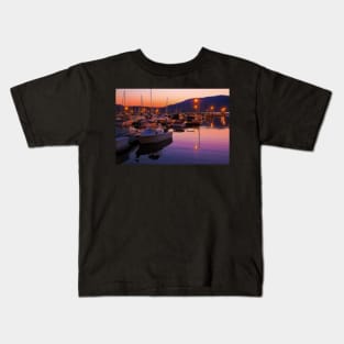 Canada. British Columbia. Kelowna. Lake Okanagan. Sunset. Kids T-Shirt